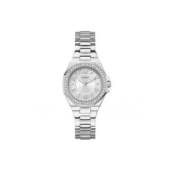 Ceas de dama  GW0877L1 - carcasa 34 mm - curea din otel - 3 ATM