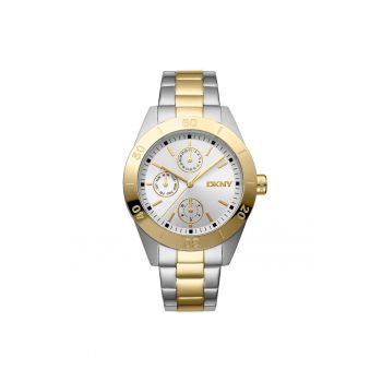 Ceas de mana dama  DK1L079M0045 38mm otel - curea aurie