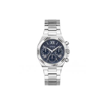 Ceas de mana dama  GW0769L1 - 38mm - otel - gri - mecanism quartz - rezistent la apa 5 ATM