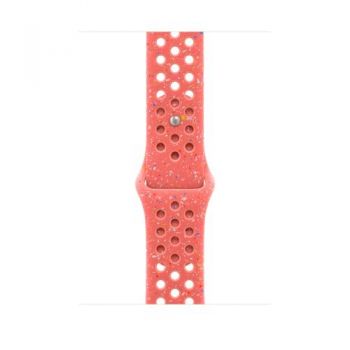 Curea Smartwatch Apple MYLG3ZM/A pentru Watch 46mm, Nike Sport Band, M/L (Roz)