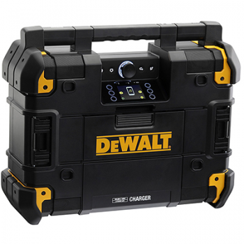 Dewalt DeWALT - Radio TSTAK, incarcator 230V, DAB+ si stereo AM/FM, Bluetooth, AUX, USB, IP54, compatibil cu acumulator 10.8-18V [DWST1-81078-QW]