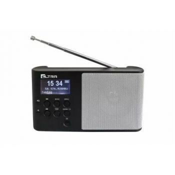 Eltra Radio player, Eltra, Afisaj LCD, Argintiu