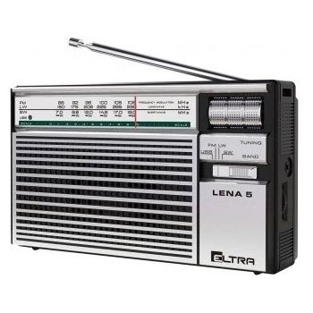 Eltra Radio portabil Eltra Lena 5, Argintiu