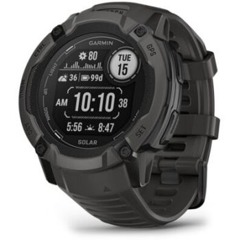 GARMIN Smartwatch Garmin Instinct 2X, Solar, Graphite