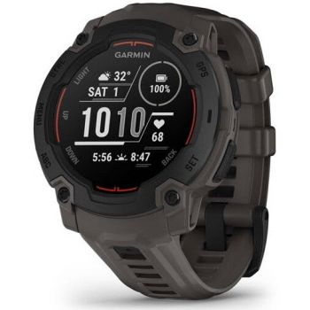 GARMIN Smartwatch Garmin Instinct E, 45 mm, Negru, curea Charcoal GARMIN Smartwatch Garmin Instinct E, 45 mm, Negru, curea Charcoal