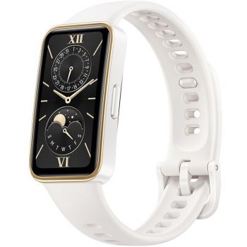 Huawei Bratara fitness Huawei Band 9, Android/iOS, Fluoroelastomer, Alb