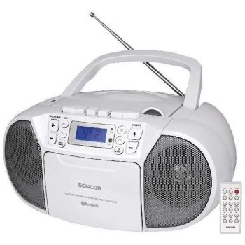 Sencor Radio CD Sencor SPT 3907 W Bluetooth MP3/SD/USB/AUX