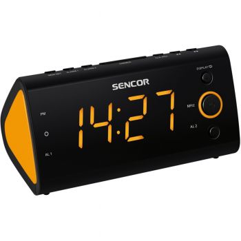 Sencor Radio ceas desteptator Sencor SCR 170, portocaliu
