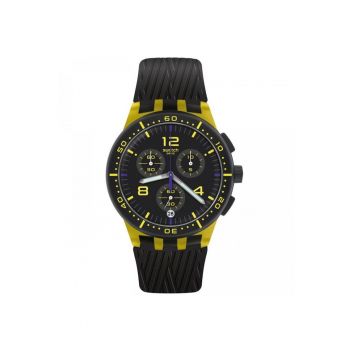 Ceas bărbați -  Chrono Plastic - inox - mecanism quartz