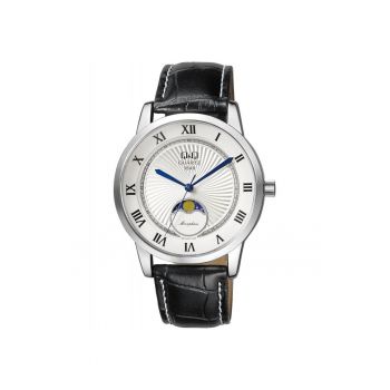 Ceas barbatesc  QZ10J307Y Quartz Argintiu