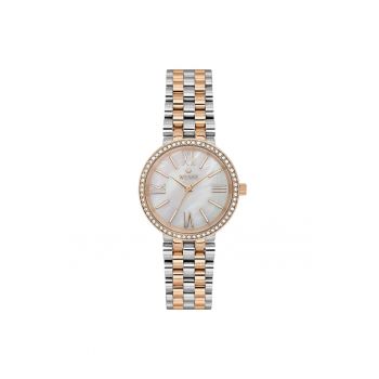 Ceas dama  model WWL112605 - 34mm - aurie - curea metalica - rezistenta la apa 5 ATM