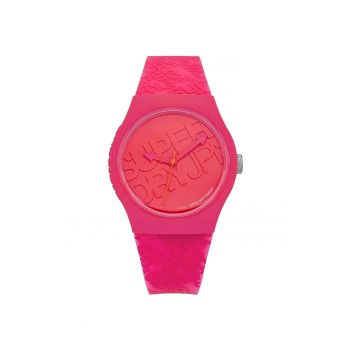 Ceas Dama -  Urban SYL169P - 38mm - silicon - analog - rezistent la apa