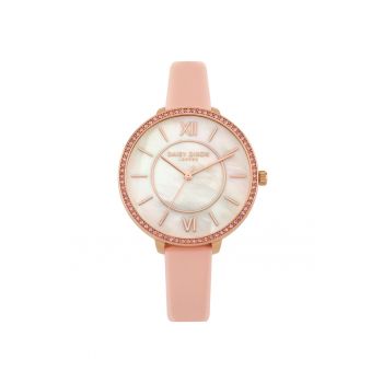 Ceas de dama  DD088PRG Bella - 36mm - 3ATM - Auriu