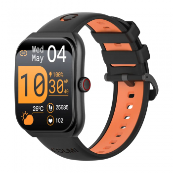 COLMI P86 - Smartwatch 1.93   AMOLED HD, Bluetooth 5.3, Monitorizare Sanatate  Sport, Autonomie Extinsa, 1ATM Waterproof, Android  iOS