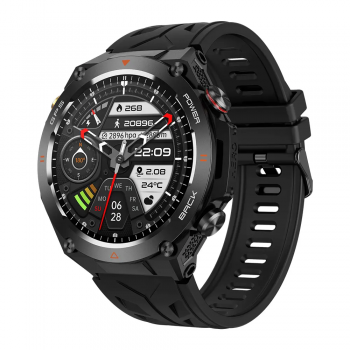 COLMI V75 GPS - Smartwatch 1.45   IPS, Busola, Bluetooth 5.2, Baterie 650mAh, IP68 Waterproof, Android  iOS