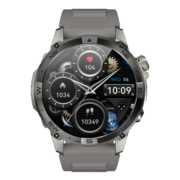 North Edge HK08 Smartwatch - Ceas Inteligent cu Ecran AMOLED 1.43   HD, GPS, Apeluri Bluetooth, Monitorizare Sanatate, Autonomie 10 Zile