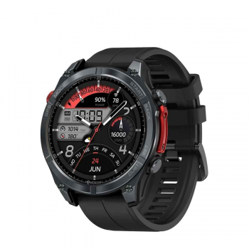 Zeblaze Stratos 4 GPS - Smartwatch 1.43   AMOLED Gorilla Glass, GPS  Compas Integrat, Apeluri Bluetooth, 170+ Sporturi, 5ATM Waterproof, Baterie