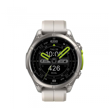 Zeblaze Vibe 8 Gray Edition - Smartwatch 1.43   AMOLED Sapphire, Apeluri Bluetooth, Lanterna Integrata, 5ATM IP69K Waterproof, 500 mAh Battery