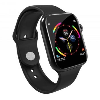 Ceas Smartwatch Techstar® T500, 1.54 inch HD IPS, Monitorizare Cardiaca, Alerte Sedentarism, Termometru, Bluetooth 4.0