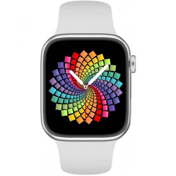 Ceas Smartwatch Techstar® T500, 1.54 inch HD IPS, Monitorizare Cardiaca, Alerte Sedentarism, Termometru, Bluetooth 4.0