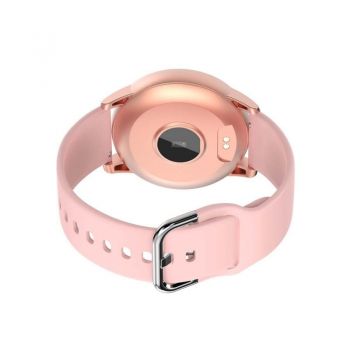 Ceas Smartwatch Techstar® ZL1, 1.30 inch IPS, Bluetooth 4.0, Monitorizare Puls, Tensiune, Alerte Sedentarism