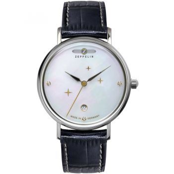 Ceas Zeppelin Zeppelin 7131-3 Ladies Watch Luna 36mm 5ATM
