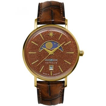 Ceas Zeppelin Zeppelin 8139-5 Ladies Watch Luna 36mm 5ATM