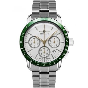 Ceas Zeppelin Zeppelin 8878MB-4 Mens Watch New York Chronograph 43mm 5ATM
