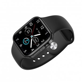 Smartwatch Techstar® 7, Ecran Touch, IPS 1.75 inch HD, Dock Incarcare Wireless, Bluetooth 5.2, Monitorizare Tensiune