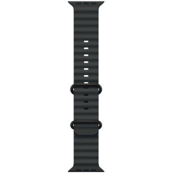 Apple Ocean Band Black, 49mm Black Titanium Finish