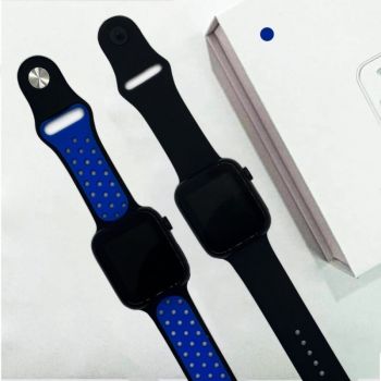 Ceas Smartwatch Techstar® T55, 1.3 Inch IPS, Monitorizare Cardiaca, Tensiune, Sedentarism, Bluetooth 5.0, 2 Curele