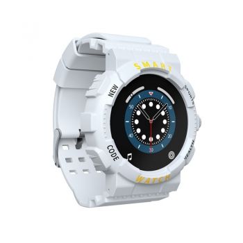 Ceas Smartwatch Techstar® Z19, 1.3 inch IPS, Monitorizare Temperatura, Puls, Tensiune, Oximetru, Sedentarism, Bluetooth
