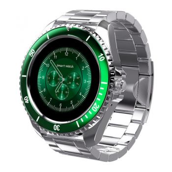 Ceas Smartwatch Techstar® Z27, 1.54 inch IPS, Monitorizare Temperatura, Puls, Tensiune, Oximetru