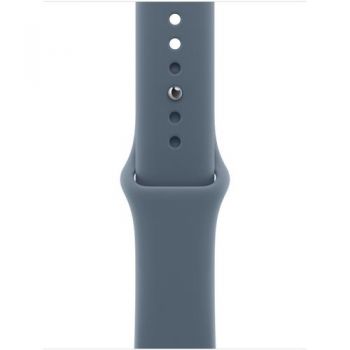 Curea Smartwatch Apple MFGE4ZM/A pentru Watch 42mm, Sport Band - S/M (Albastru)