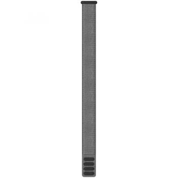 GARMIN Curea ceas smartwatch Garmin, 20mm, UltraFit 2, nailon, Gray
