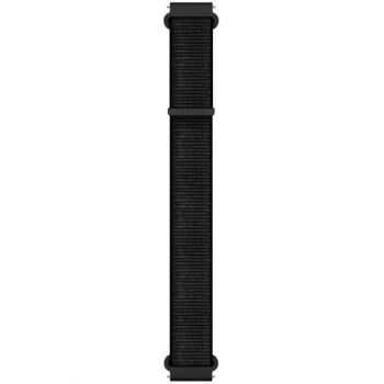GARMIN Curea ceas smartwatch Garmin, 20mm, Ultrafit, nailon, circumferinta 115-220 mm, Negru