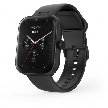 Hama Ceas inteligent  Hama 00178614, 1.65'', Android / iOS, Negru