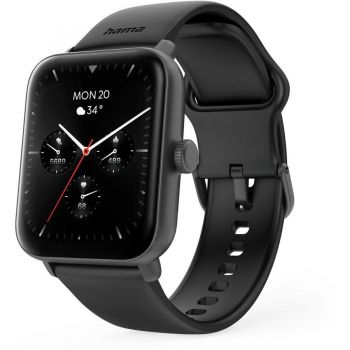 Hama Ceas inteligent Hama 6010 GPS, 1.6 inch, Bluetooth, Negru