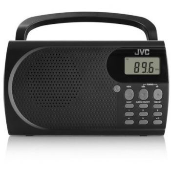 JVC Sistem radio, JVC, 0.5 W, Negru
