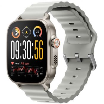 REALME Ceas Smartwatch Realme Watch 5, AMOLED 1.97, NFC, GPS, Argintiu