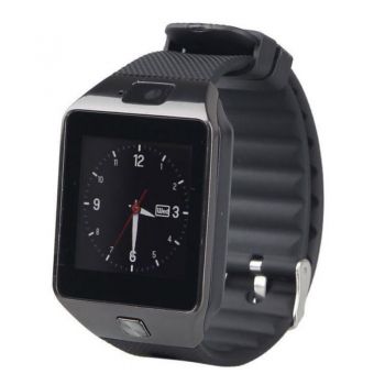 Smartwatch Bluetooth DZ09 MTK Compatibil SIM si MicroSD cu Camera