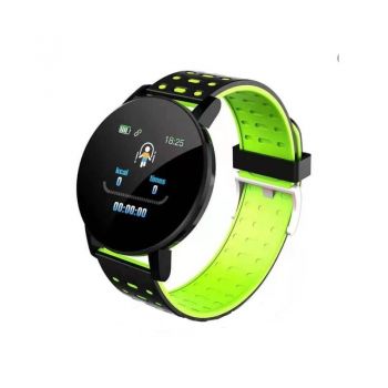 Smartwatch Techstar® 119, Unisex, Waterproof, IP67, BT 4.0, Ecran 1.3 inch, Conectare Android si iOS