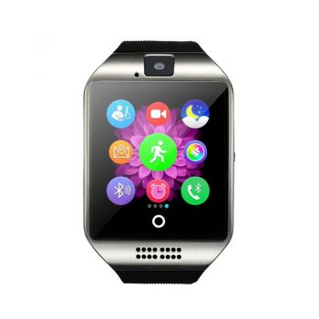 Smartwatch Vogue Q18 Curved cu Camera si Telefon 3G Display 1.54