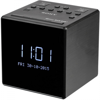 Sony Radio cu ceas Sony XDR-C1DBP, DAB/DAB+/FM, Dual Alarm, Incarcare USB, Grey