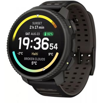 Suunto Ceas sport Suunto Vertical 2 Titanium , 1,5″, sticla - cristal safir, Negru