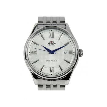 Ceas Barbati -  Classic SAC04003W - mecanism automat - inox - 40mm - piele naturala