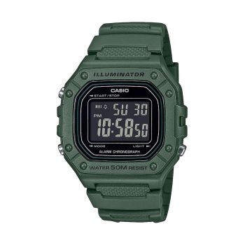 Ceas barbati  Timeless Collection - mecanism quartz - verde - 43x50m - curea din cauciuc