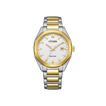 Ceas barbatesc  BM7624-82A - Quartz - Argintiu/Auriu