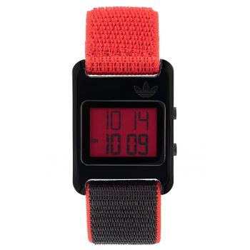 Ceas dama -  31x8.5 mm - negru - curea sintetica