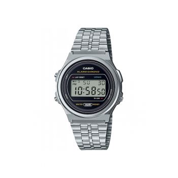 Ceas dama  A171WE-1AEF Quartz Argintiu